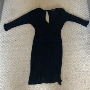 Black cocktail dress